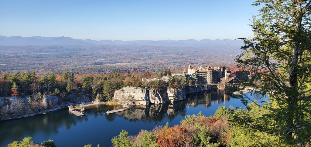 Mohonk from up high
